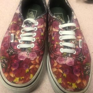 Rose covered vans